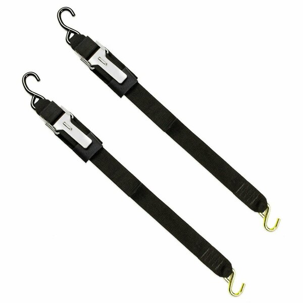 Dc Cargo Paddle-Buckle Boat Transom Straps, 2PK 27MBS-2